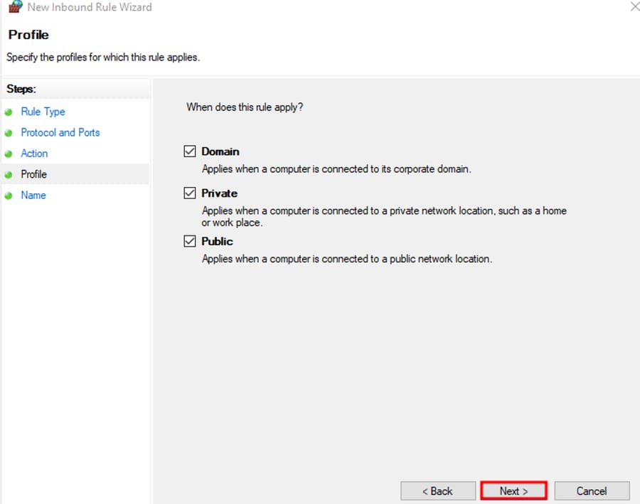 Enable Ports 443 and 8443 on Windows&nbsp;